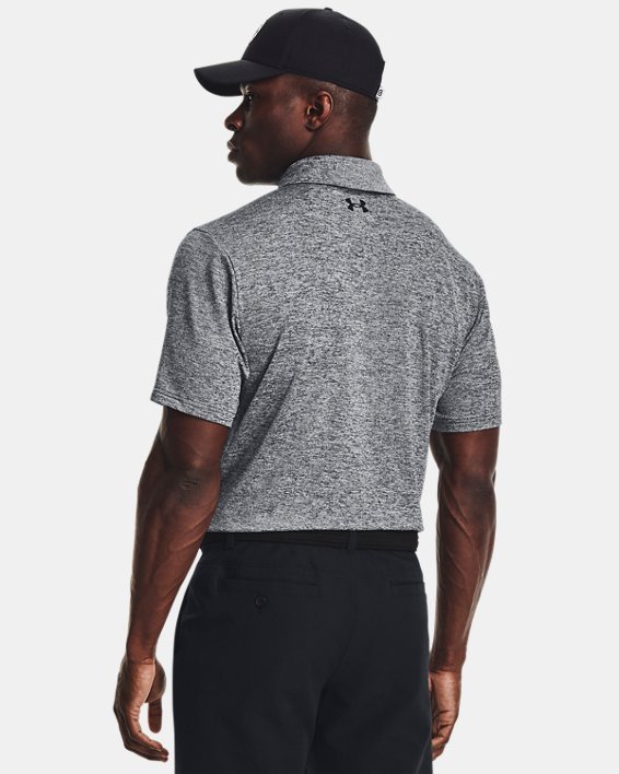 เสื้อโปโล UA Playoff 3.0 สำหรับผู้ชาย in Black image number 1